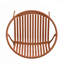 Ensemble de chaises de salle à manger 2 pièces en plastique contemporain avec design ergonomique et pieds en métal robustes-1832239172