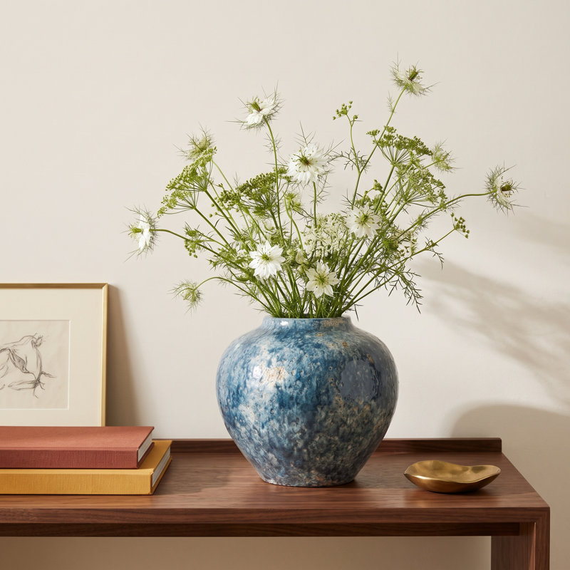 Duke Teracotta Pot Planter, 9.1" H x 9.8" W x 9.8" D