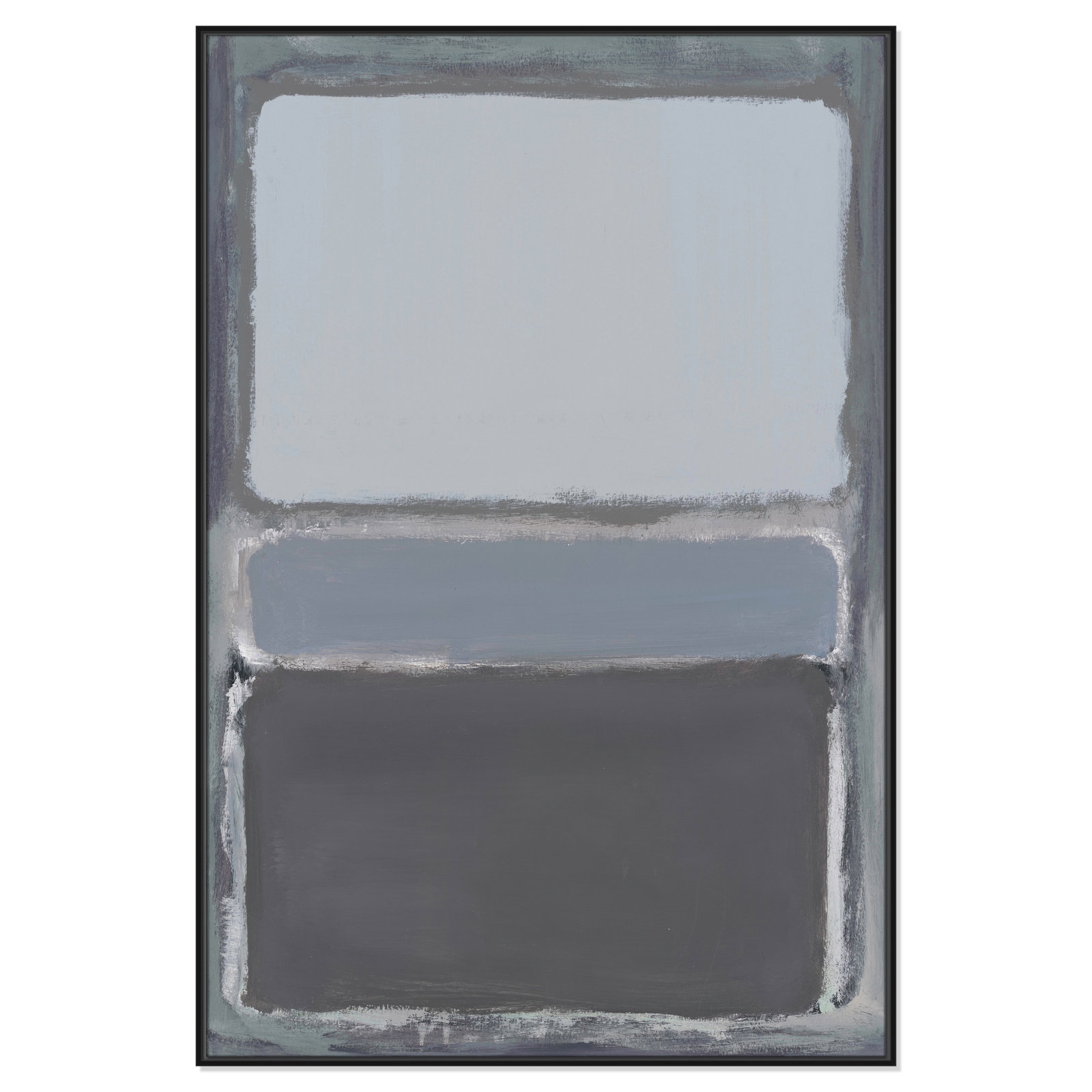 Morning Dew 2 by Filippo Ioco - Print, Black Framed Canvas, 61.5" H x 41.5" W x 2" D