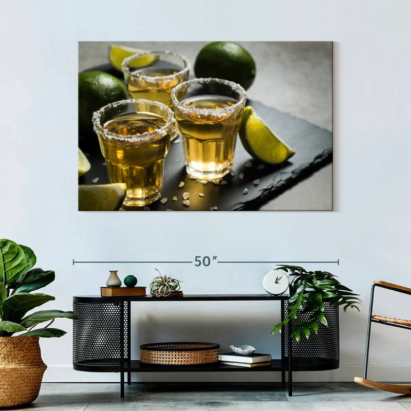Yarlin Mexican Tequila Drinks, 32" H x 48" W