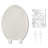 Toilet Seat Round,Toilet Seat With Quick-Release And Quick-Attach, Plastic Toilet Seat With Soft Close-103035825