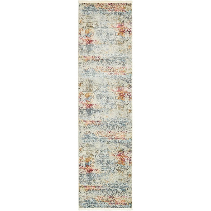 Oriental Indoor Rug, Runner 2'7" x 10'