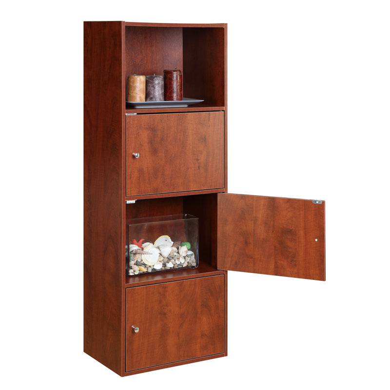 Argonaut 3-Door Accent Cabinets, Cherry