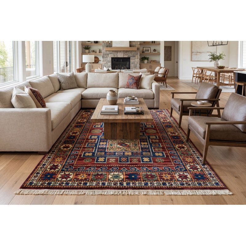 Tapis rectangulaire Chattahoochee, Rectangle 5 pi 3 po x 7 pi 7 po