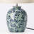 19.5" Ceramic Table Lamp With Adjustable Shade for Living Room or Bedroom 