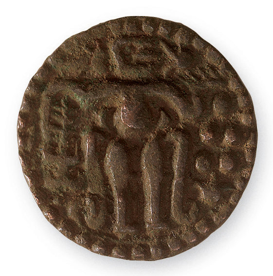 Pièce de monnaie antique chola