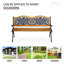 Outdoor Garden Bench, Park Patio Bench