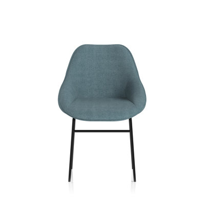 Upholstered Fabric Accent Chair