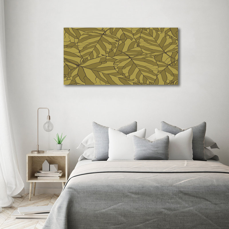 Leaves - Wrapped Canvas Print