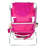 Ostrich Deluxe Padded Lightweight Portable Adjustable Outdoor Reclining Folding Chair with Footrest-1645790339