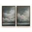 Sombre Skydance, ensemble de 2 impressions sur toile dans un cadre-1194871617-1194871616