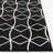 Mulhouse Geometric Machine Tufted Polypropylene Indoor / Outdoor Area Rug in Black-1772761283