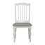 Chaise d'appoint blanche Cleckheat