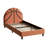 Basketball Shaped Upholstered Twin Platform Bed For Boys & Girls, Teens
