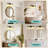 4-Light Modern Bathroom Vanity Light | Black And Gold Finish With Clear Glass Shades-1361519322-1364296625