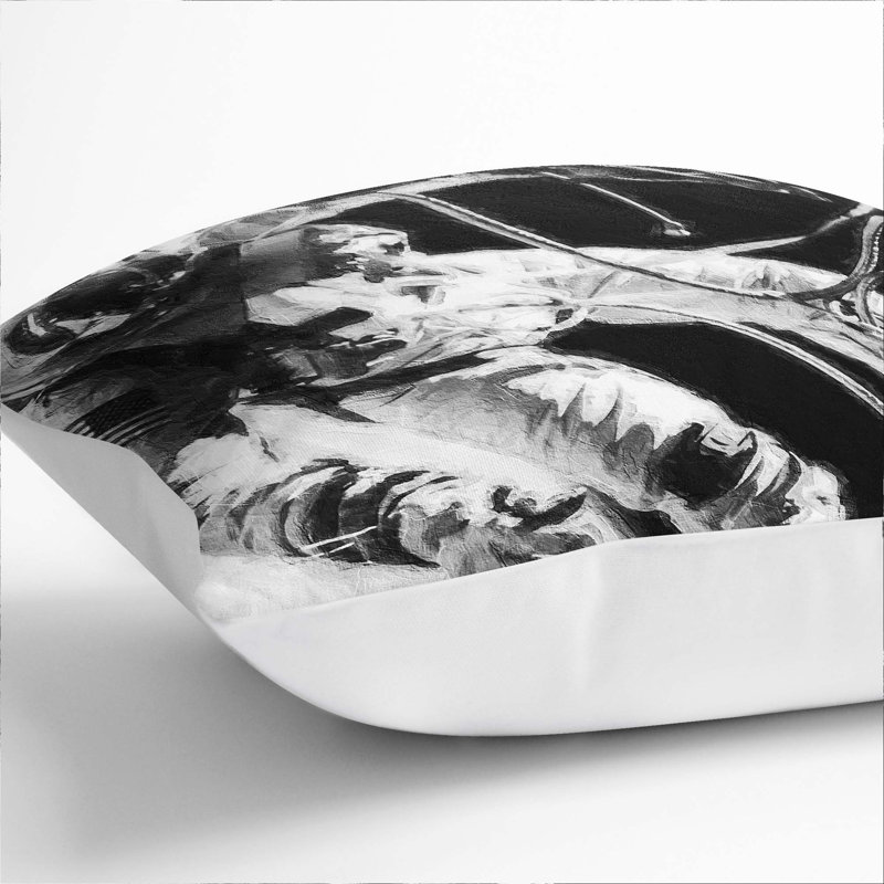 Square Throw Cushion, 40 x 40 cm, White