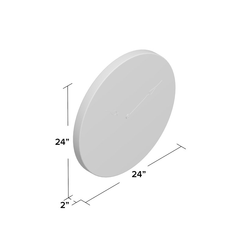 Adam Wood Wall Clock