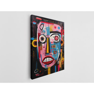 Restless Images In Memory of Basquiat Canvas Print