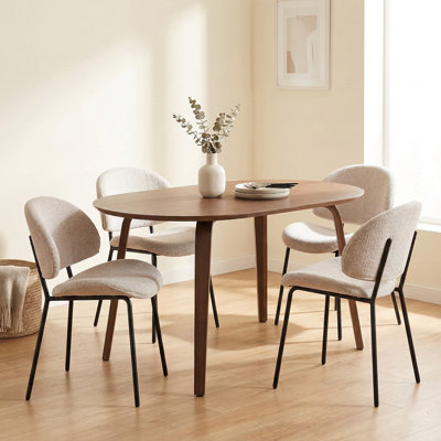 Wexley Set of 4 Velvet Dining Chairs