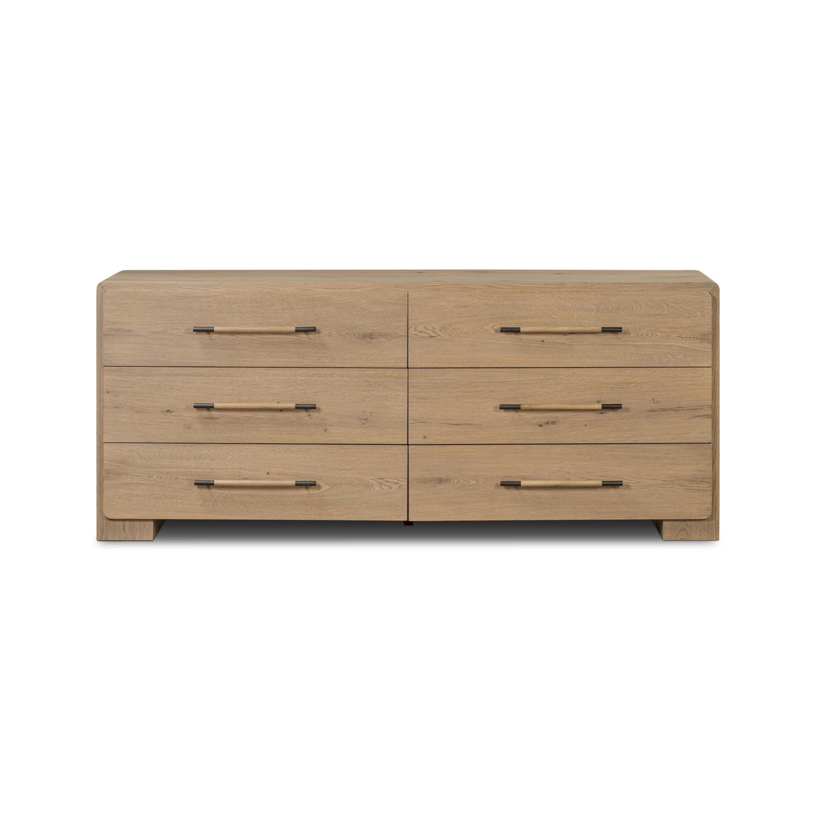 Eden 6 Drawer Dresser-Aged Smoked Oak