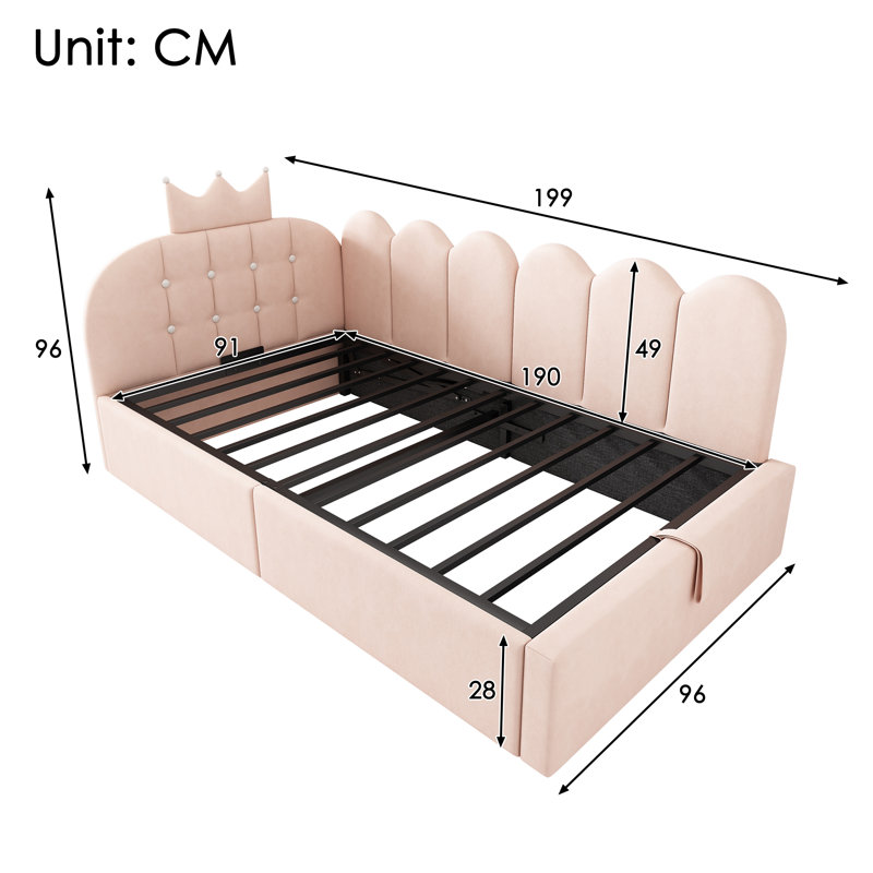 Daybed, Pink