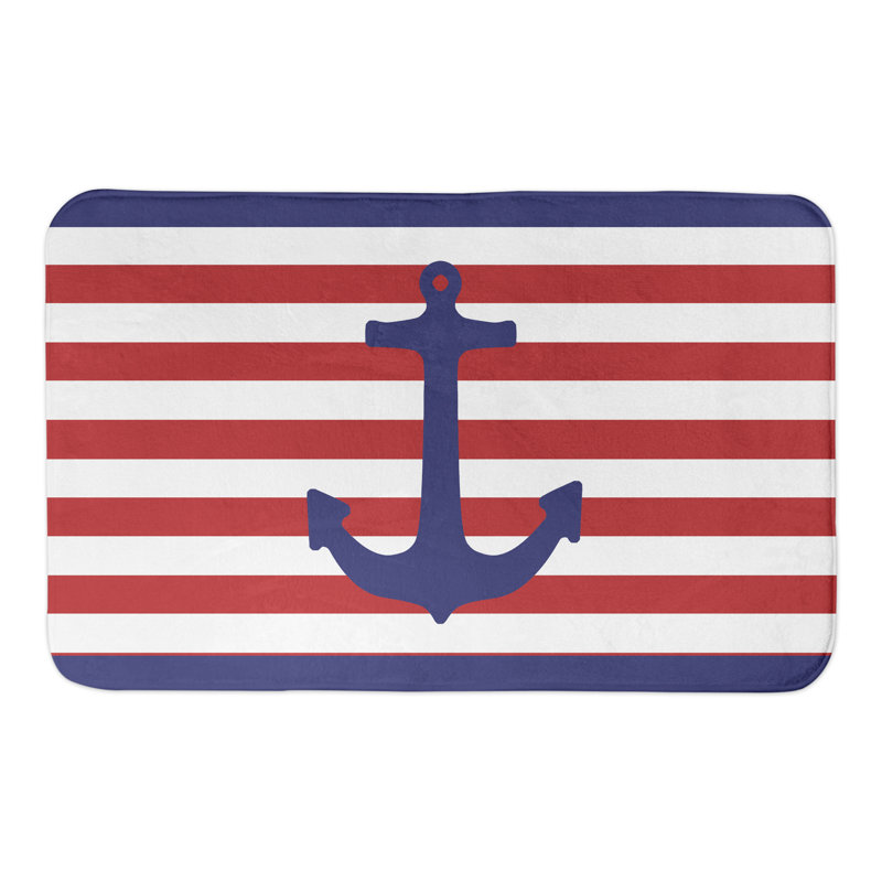 Tapis pour salle de bain nautique Joe