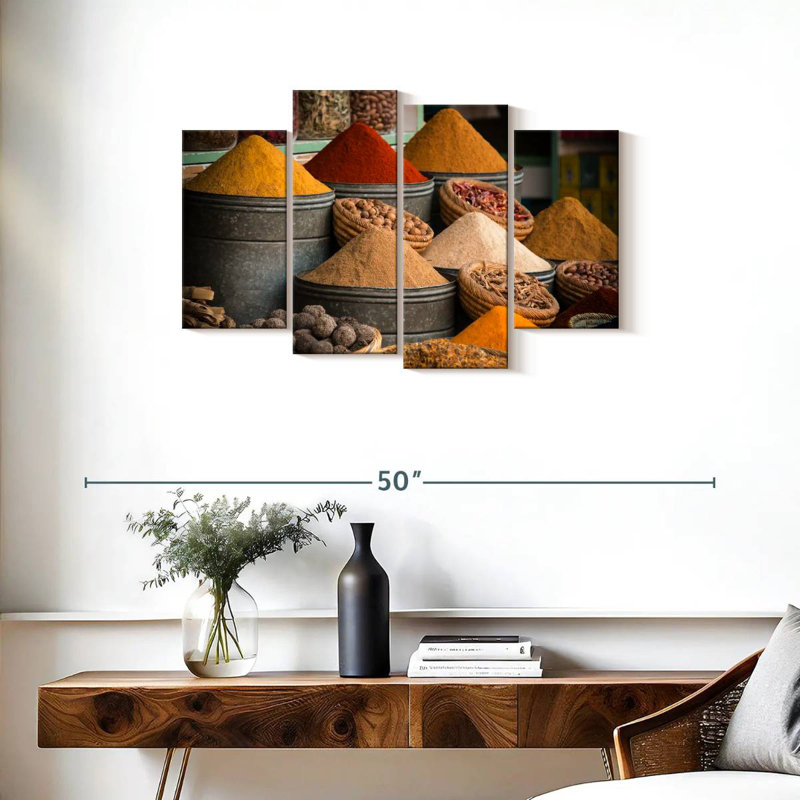 Yarlin Moroccan Souk Spices, 22" H x 36" W