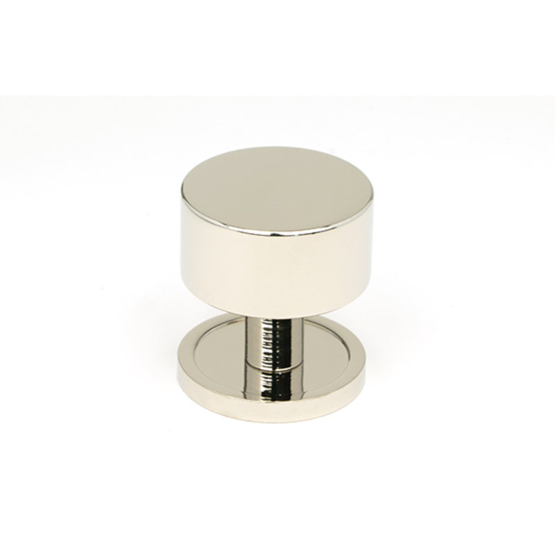 Round Knob, 3 cm, Polished Nickel