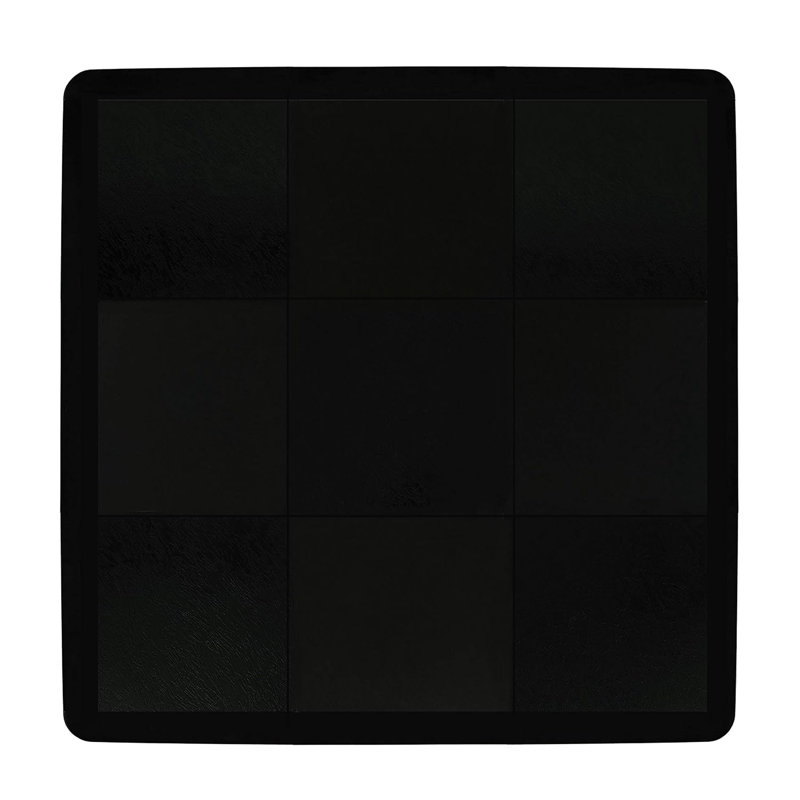 Carreaux de sol 3/8 po, Noir