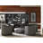 Claudia Leather Ottoman