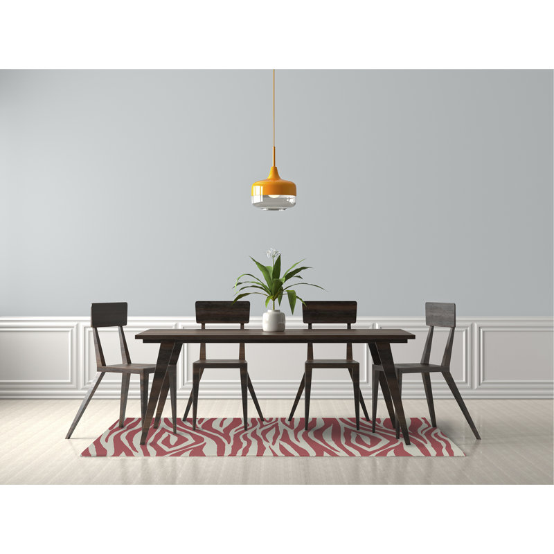 Chenille Abstract Indoor Rug, Rectangle 5' x 7'
