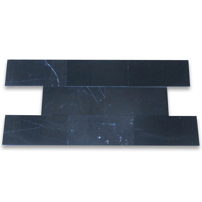 3 in. x 6 in. Honed Marble Tile