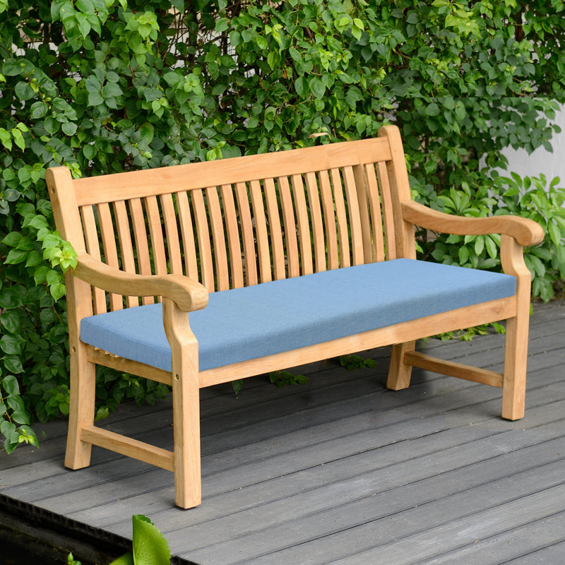 Outdoor 3'' Bench Seat Cushion, Cossette Mineral