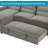 Sorelli Upholstered U-Shaped Sectional Reversible