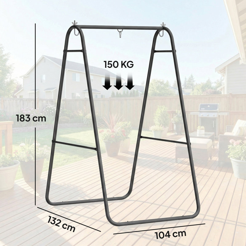 Steel Hammock Chair Stand