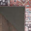 Tapis performance rose / gris tissé à la machine / tissé à la machine-767168129