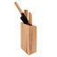 Ensemble de couteaux 6 pièces BergHOFF Ron Natural (5 couteaux et bloc)
