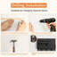 Metal, Wood Wall Organizer with Mail Storage-499220864