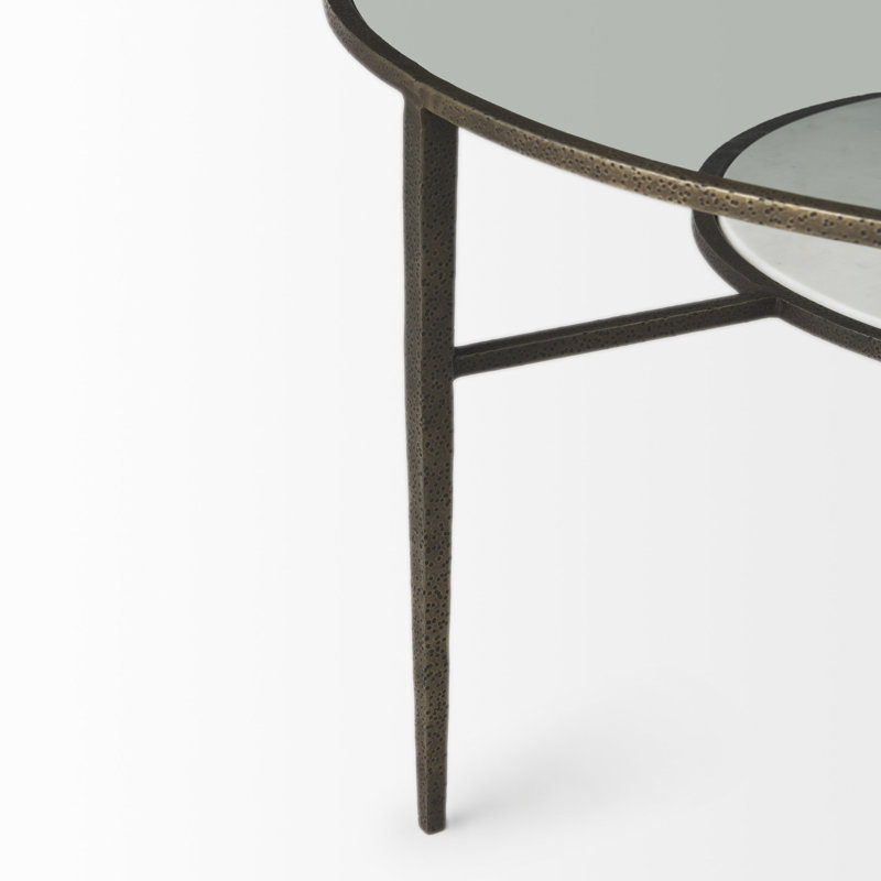 Lacretia Glass Top Single Coffee Table