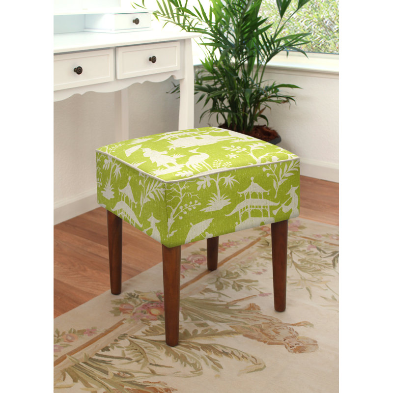 Tabouret de coiffeuse Adagdak, Vert chartreuse