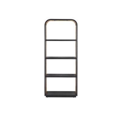 Bibliothèque standard en bois massif H 76 "x l 31" Anisa