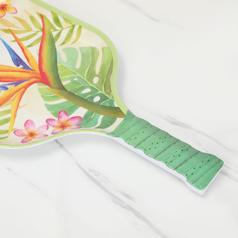 15 3/4" Pickleball Paddle Tray S2, Bird Of Paradise