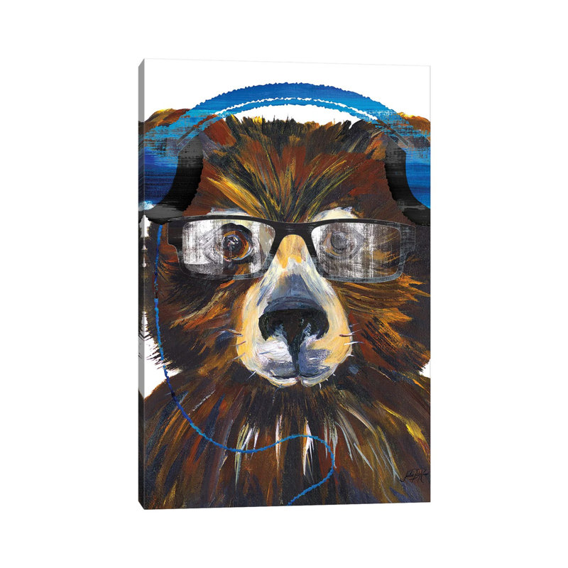 Woodland Beats I 1 Piece Wall Art on Canvas, 30.48 cm H x 45.72 cm W, No Frame