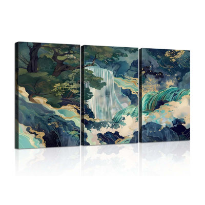 3 Piece Wrapped Canvas Print