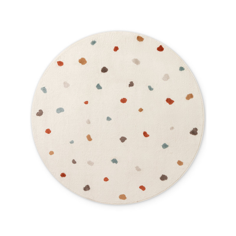 Adventures Children's Rug Round by Hanse Home - Play Rug, Crawling Rug, Modern Playful Design, Soft Rug Children's Room, Teenager's Room, Living Room
