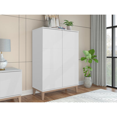 Pelle Rectangle Accent Cabinet