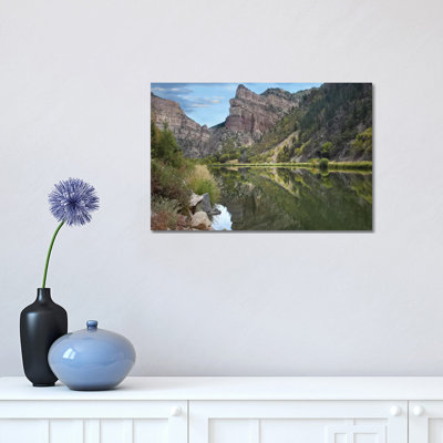 Colorado River, Glenwood Canyon, Colorado 1 Piece Wrapped Canvas Wall Art