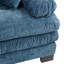 Canapé modulaire à deux places Canapé modulaire à assise profonde Canapé-lit en chenille Canapé-lit