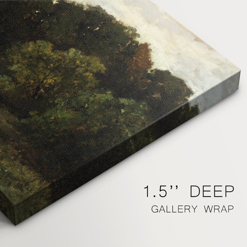Paysages rétro-dxlvi -Galerie enveloppée Cavas, 8 x 12