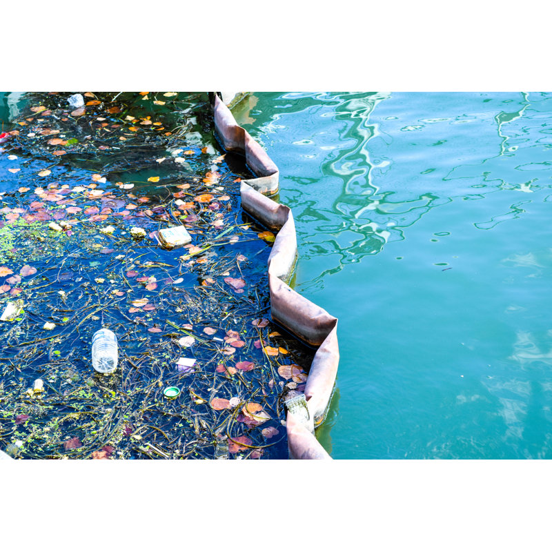 City pollution 1 Piece Wrapped Canvas Wall Art, 81cm H x 122cm W x 3.8cm D